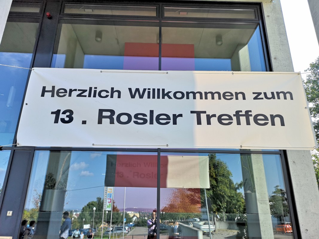 13. Rosler Treffen am 15. September 2018